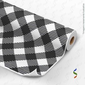 1244 D - Xadrezão branco e preto