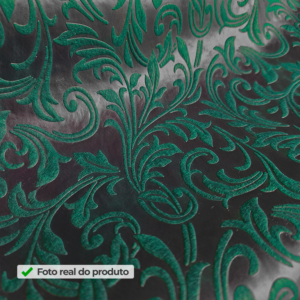 30234 - Floral Premium Verde Musgo