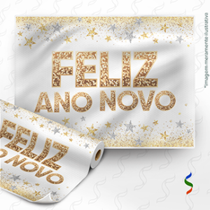 TNT Estampado Painel Ano Novo G