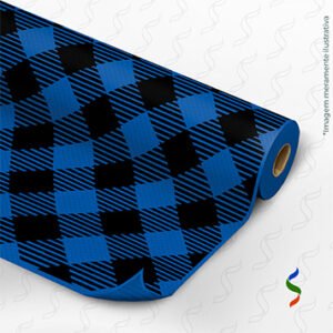 1245 D - Xadrezão azul e preto