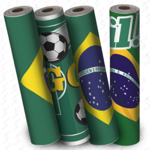 TNT Estampado Barrado Torcida Brasil 2
