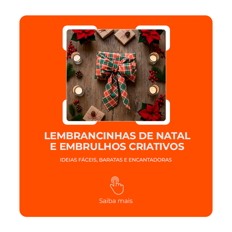 Lembrancinhas de Natal + Embrulhos Criativos: Ideias Fáceis, Baratas e Encantadoras