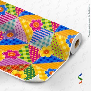 1273 A - Retalho com Flores