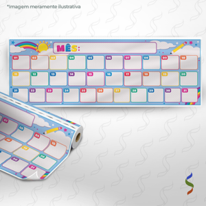 4005 - Painel Picotado Calendário