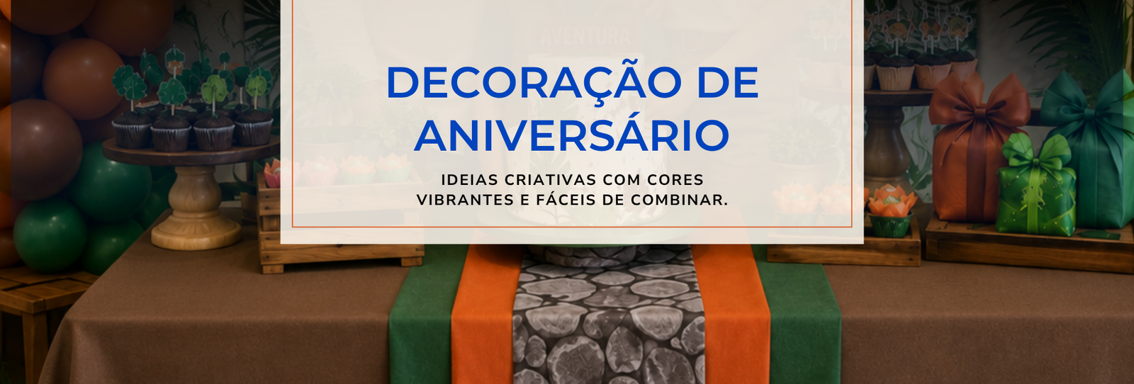 Ideias de decoração de aniversário com TNT.
