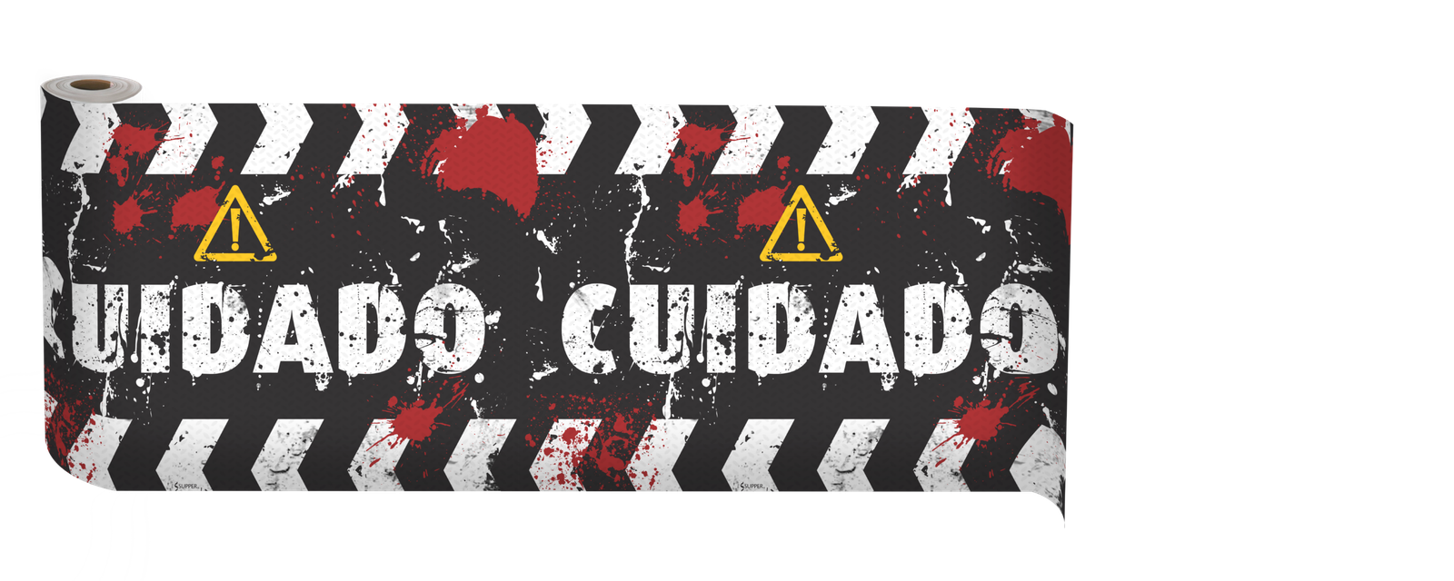 TNT Estampado Barrado Cuidado